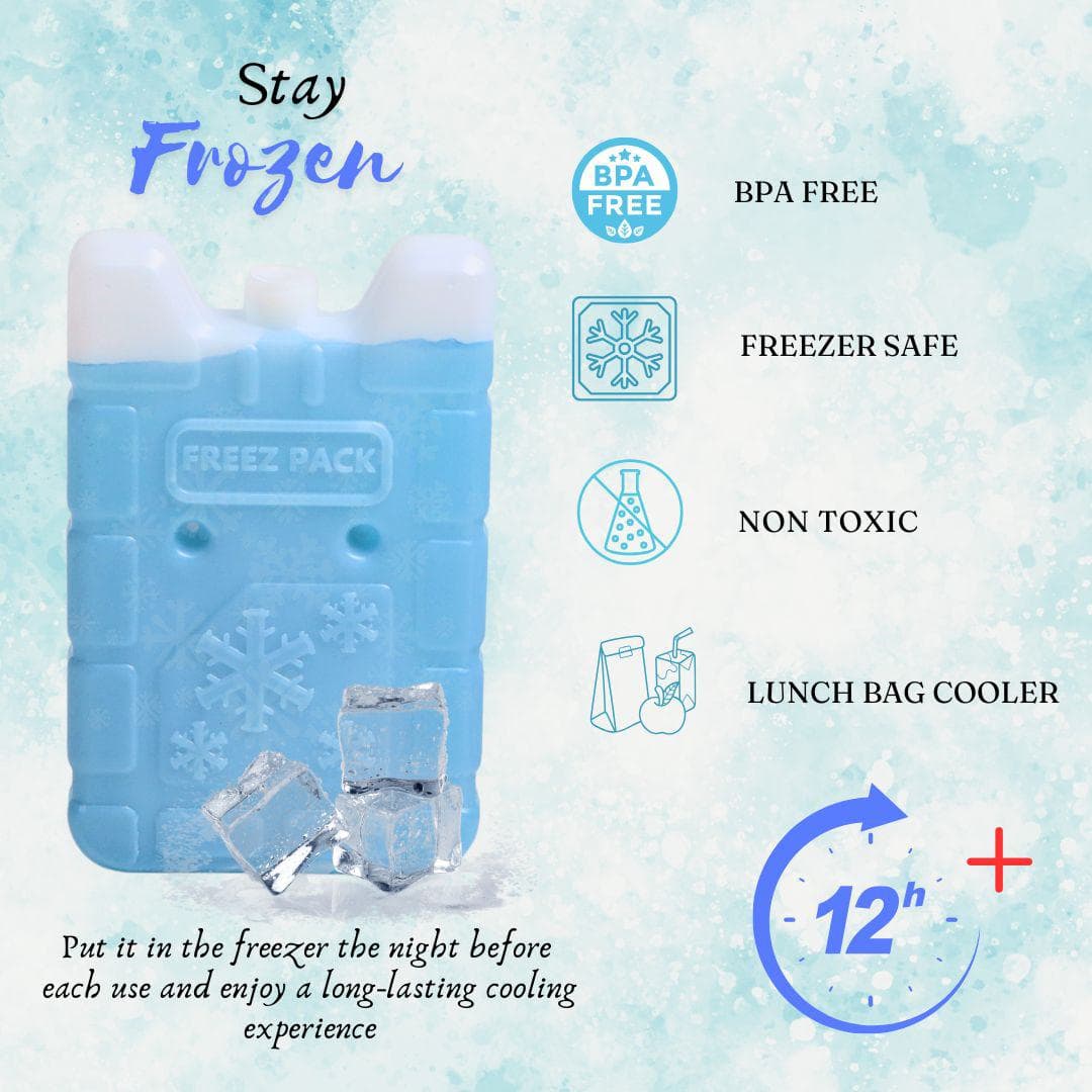 BlueGuard 500ml Gel Freeze Board by KM Signee – reusable gel ice pack for cooler and lunch bags, image 8 of 11