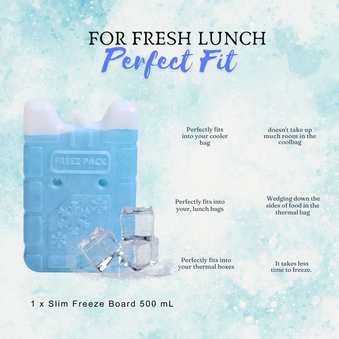 BlueGuard 500ml Gel Freeze Board by KM Signee – reusable gel ice pack for cooler and lunch bags, image 7 of 11