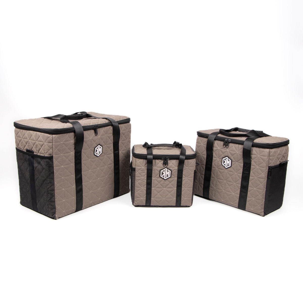 Hazelnut Silk Thermal Bag by KM Signee – insulated hot and cold lunch bag, image 11 of 12