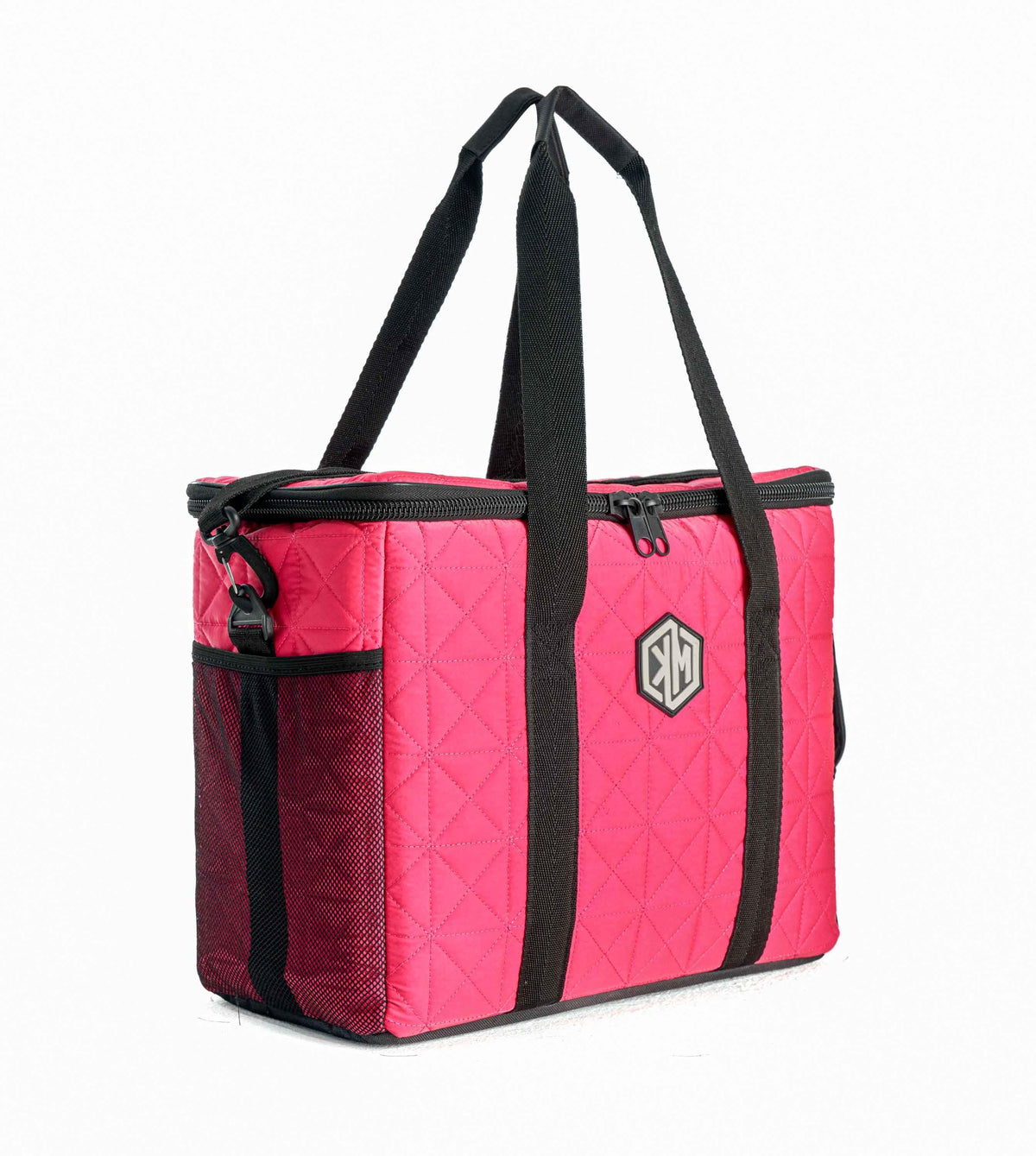 Rosy Pink Thermal Bag by KM Signee – insulated hot and cold lunch bag, image 2 of 10