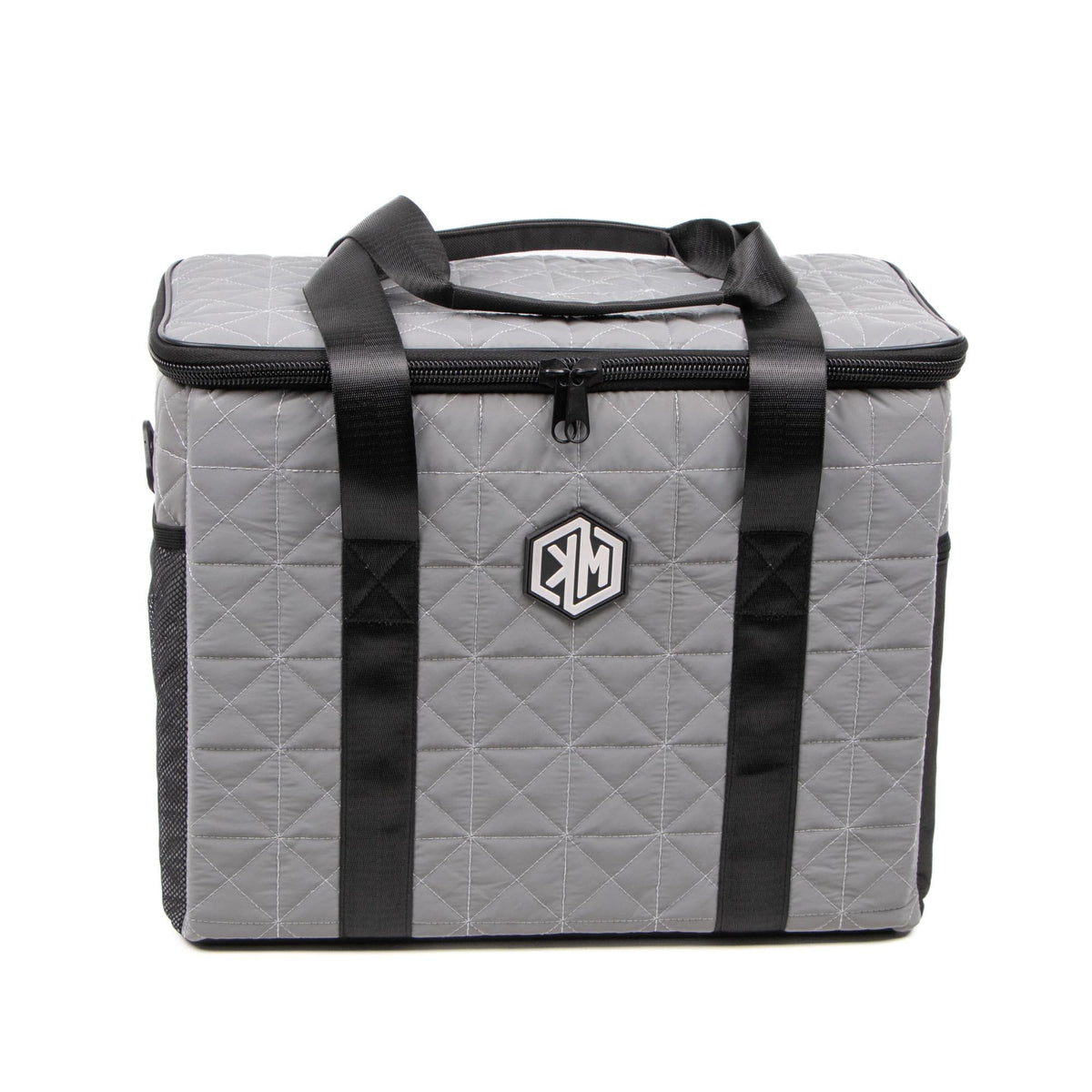 Steel Grey Thermal Bag by KM Signee – insulated hot and cold lunch bag, image 5 of 8