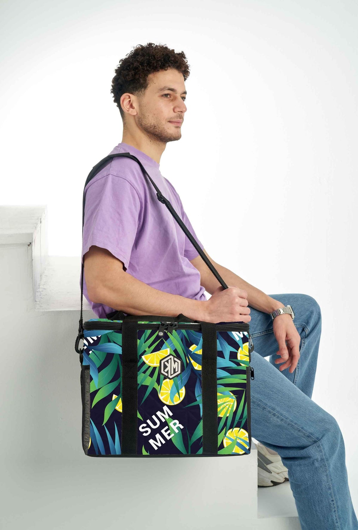 Lemon Slices print thermal bag by KM Signee - photo 6