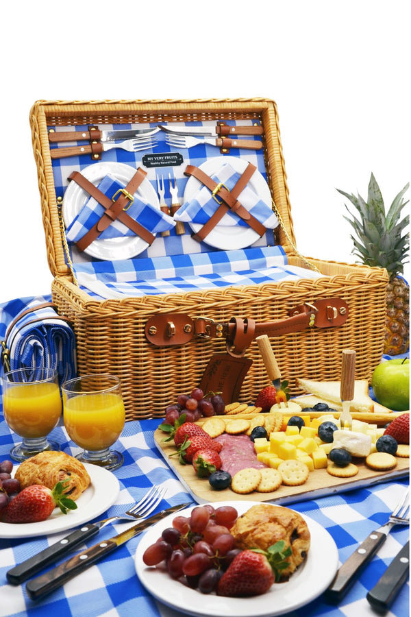 Willow Charm Deluxe Picnic Case (Blue)