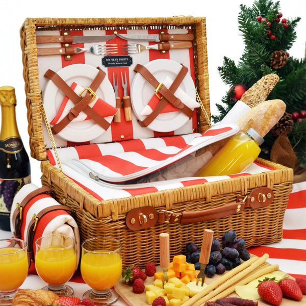 Coastal Stripes Picnic case