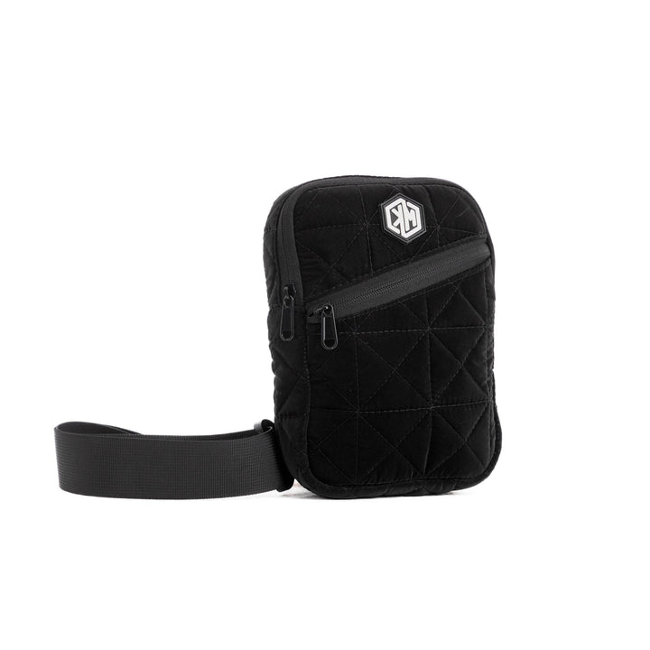 KM Signee Backpack Black Epic Edge Travel Mini Sling – Compact. Stylish. Everyday Essential.