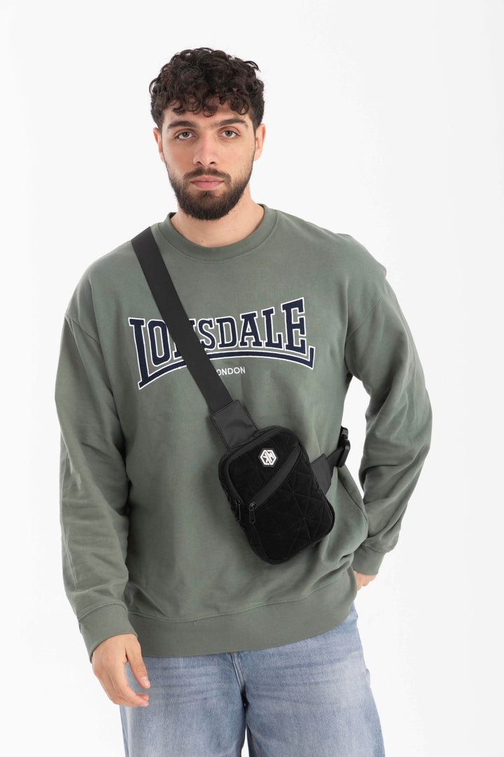 KM Signee Backpack Black Epic Edge Travel Mini Sling – Compact. Stylish. Everyday Essential.