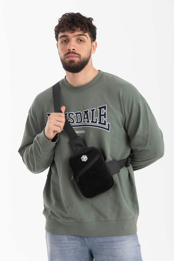 KM Signee Backpack Black Epic Edge Travel Mini Sling – Compact. Stylish. Everyday Essential.