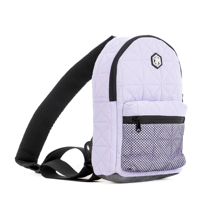 KM Signee Backpack Epic Edge Travel Mate (crossbody/sling backpack) - Lavander Lilac