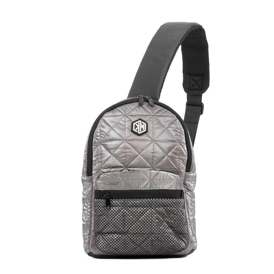 KM Signee Backpack Epic Edge Travel Mate (crossbody/sling backpack) - Metallic Grey Epic Edge Travel Mate (crossbody/sling backpack) - Metallic Grey