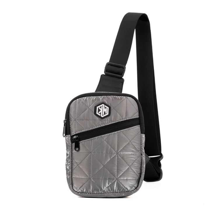 KM Signee Backpack Grey Epic Edge Travel Mini Sling – Compact. Stylish. Everyday Essential