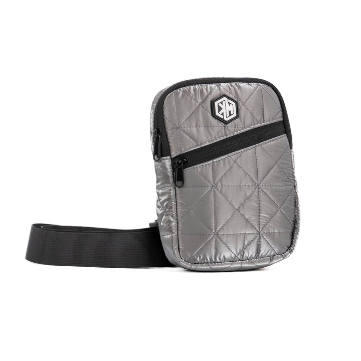 KM Signee Backpack Grey Epic Edge Travel Mini Sling – Compact. Stylish. Everyday Essential