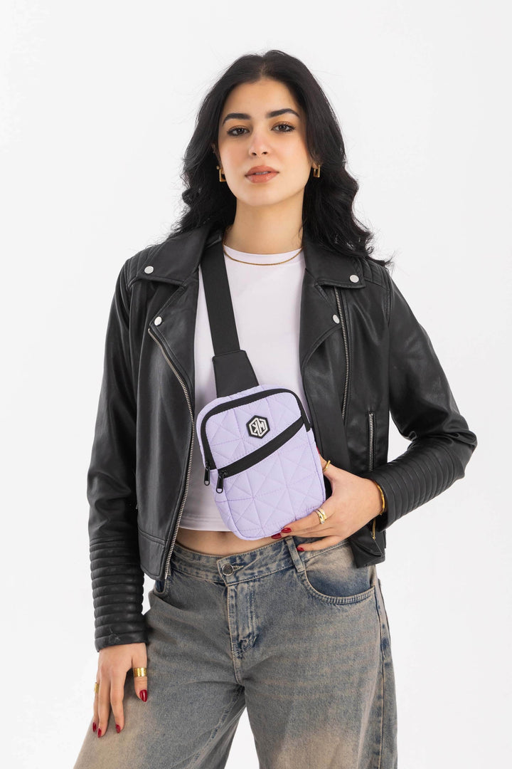 KM Signee Backpack Lavander Lilac Epic Edge Travel Mini Sling – Compact. Stylish. Everyday Essential