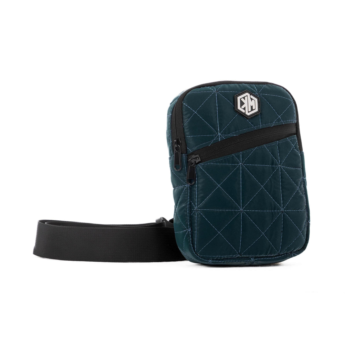 Petrol Travel Mini Sling Crossbody Bag by KM Signee – compact anti-theft crossbody bag, image 3 of 4