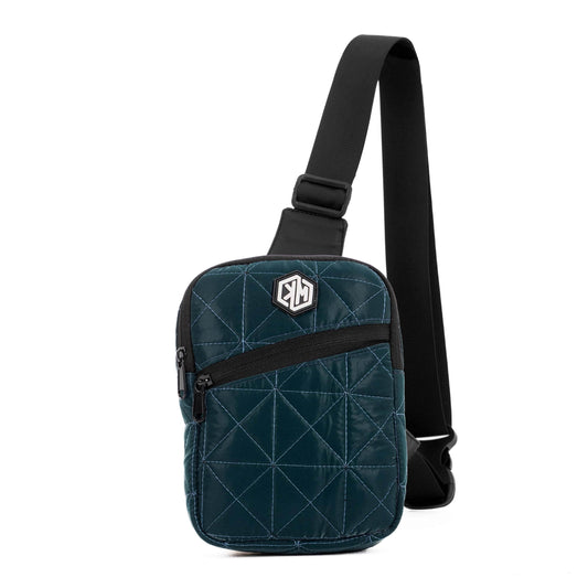 Petrol Travel Mini Sling Crossbody Bag by KM Signee – compact anti-theft crossbody bag, image 2 of 4