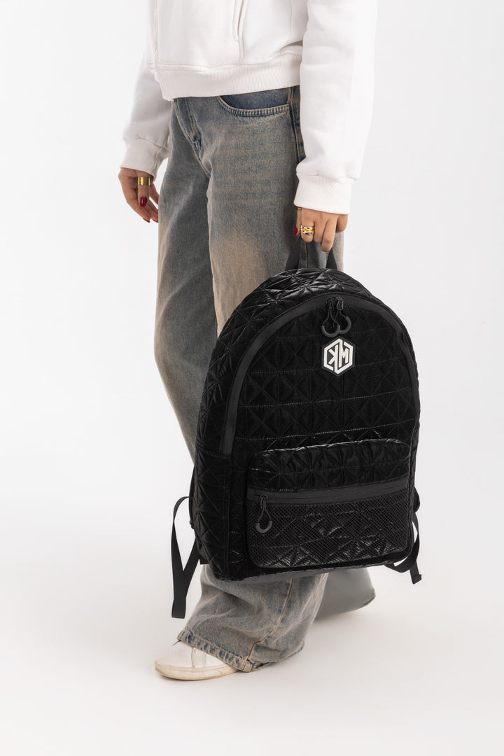 KM Signee Backpack VoyagePorter – Epic Edge Lifestyle & Travel Backpack (Black)