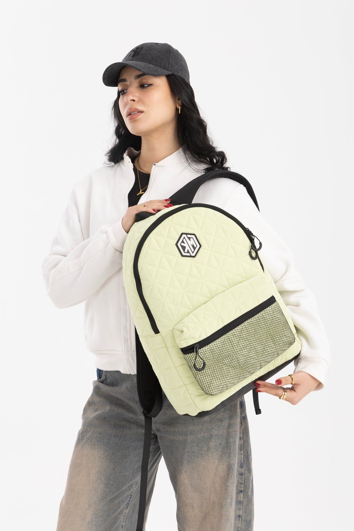 VoyagePorter Travel Backpack – Pavlova by KM Signee – quilted lifestyle and travel backpack, image 5 of 7