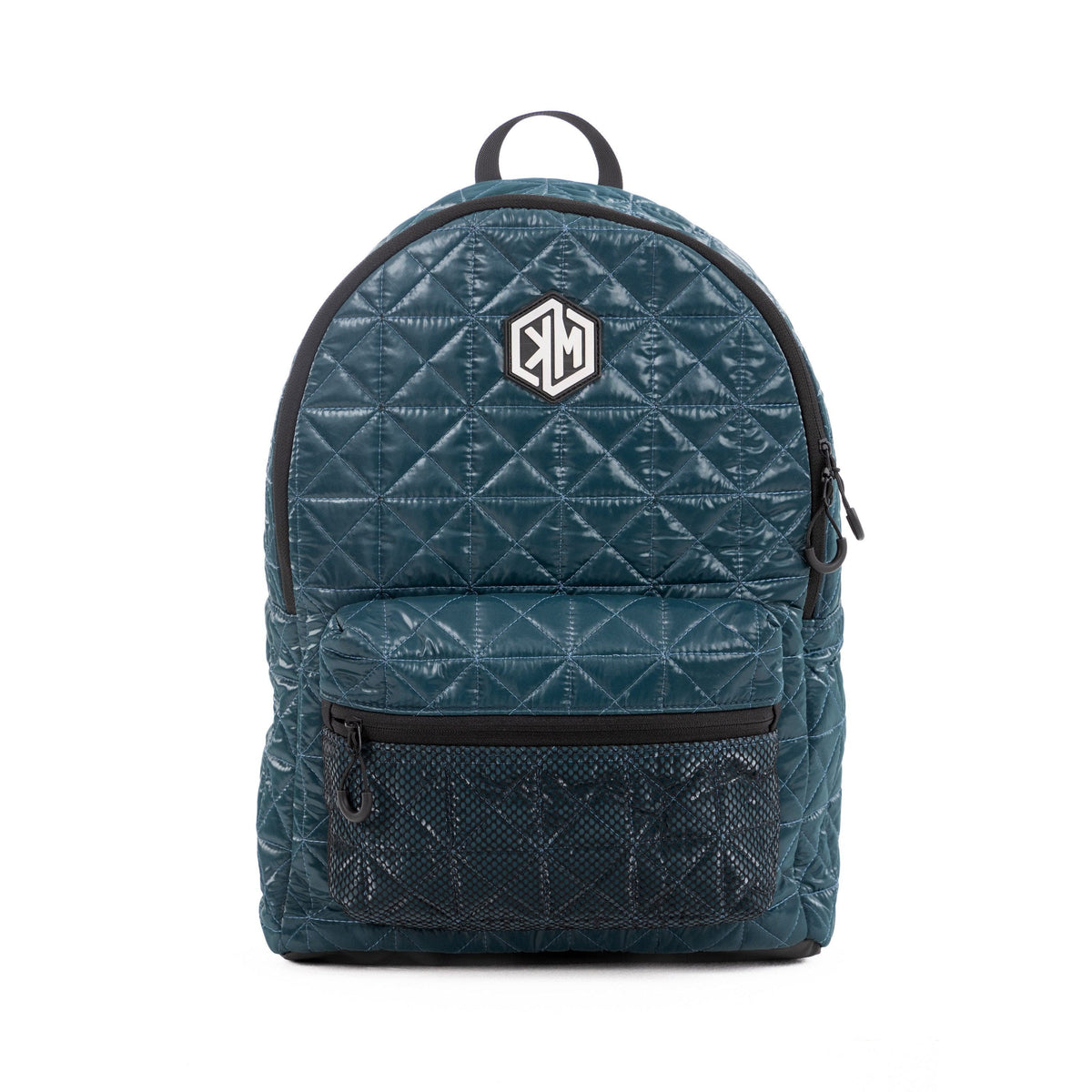 VoyagePorter Travel Backpack – Petrol by KM Signee – quilted lifestyle and travel backpack, image 2 of 6