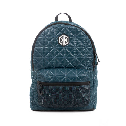 VoyagePorter Travel Backpack – Petrol by KM Signee – quilted lifestyle and travel backpack, image 2 of 6