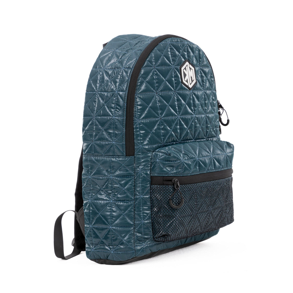 VoyagePorter Travel Backpack – Petrol by KM Signee – quilted lifestyle and travel backpack, image 3 of 6