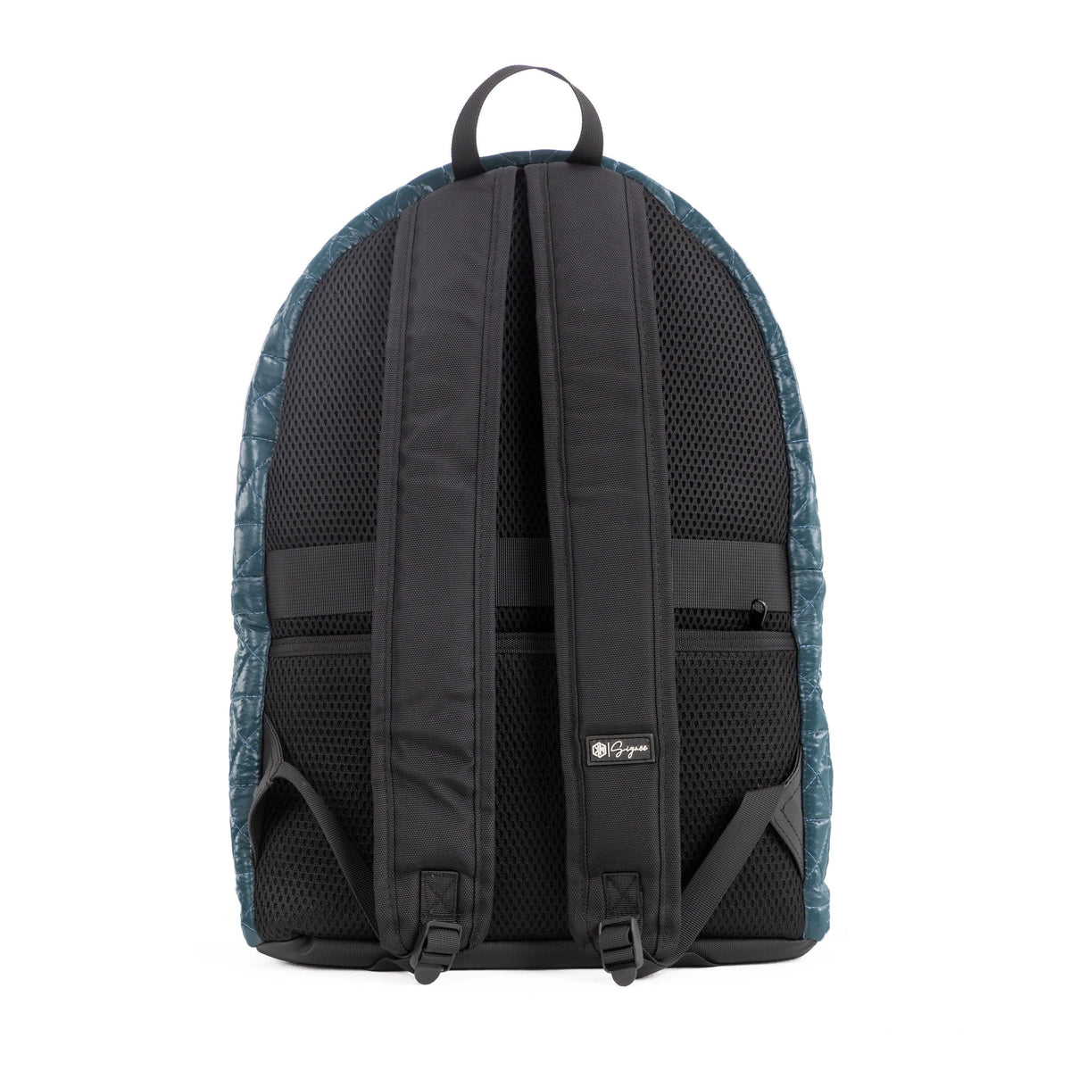 VoyagePorter Travel Backpack – Petrol by KM Signee – quilted lifestyle and travel backpack, image 4 of 6