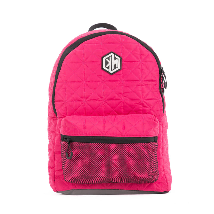 KM Signee Backpack VoyagePorter – Epic Edge Lifestyle & Travel Backpack (Rosy-pink)