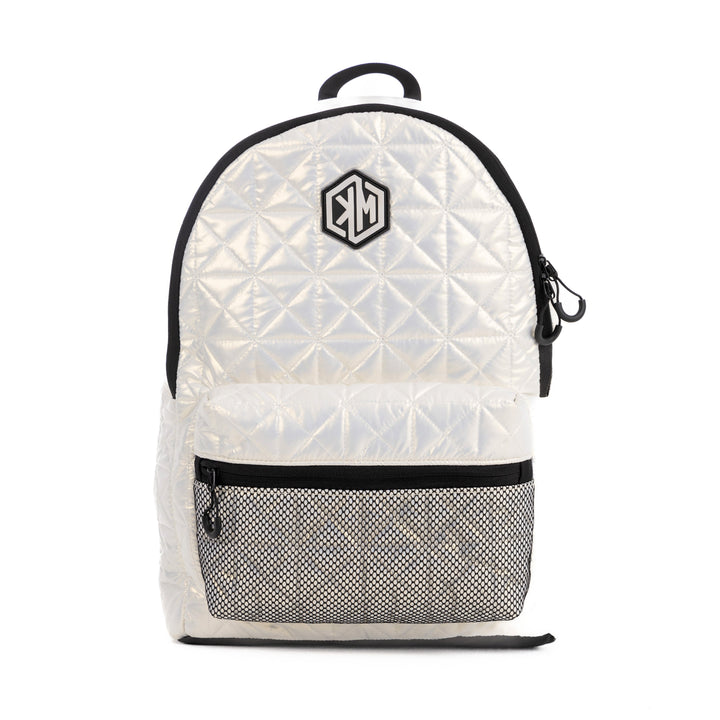 KM Signee Backpack VoyagePorter – Epic Edge Lifestyle & Travel Backpack (White)
