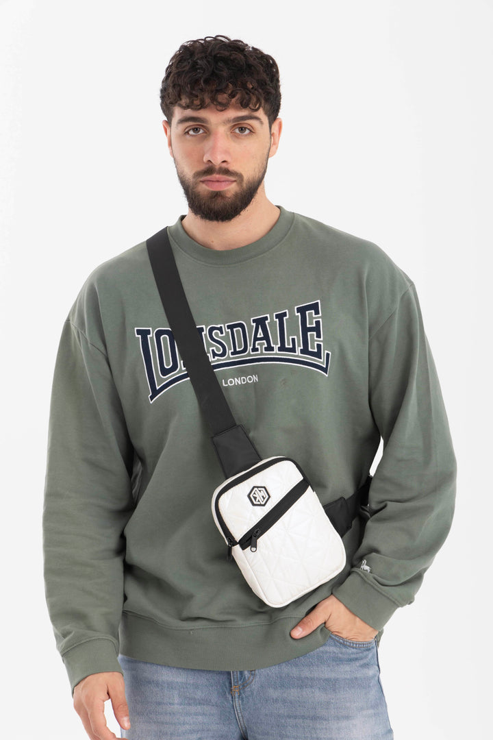 KM Signee Backpack White Pearls Epic Edge Travel Mini Sling – Compact. Stylish. Everyday Essential