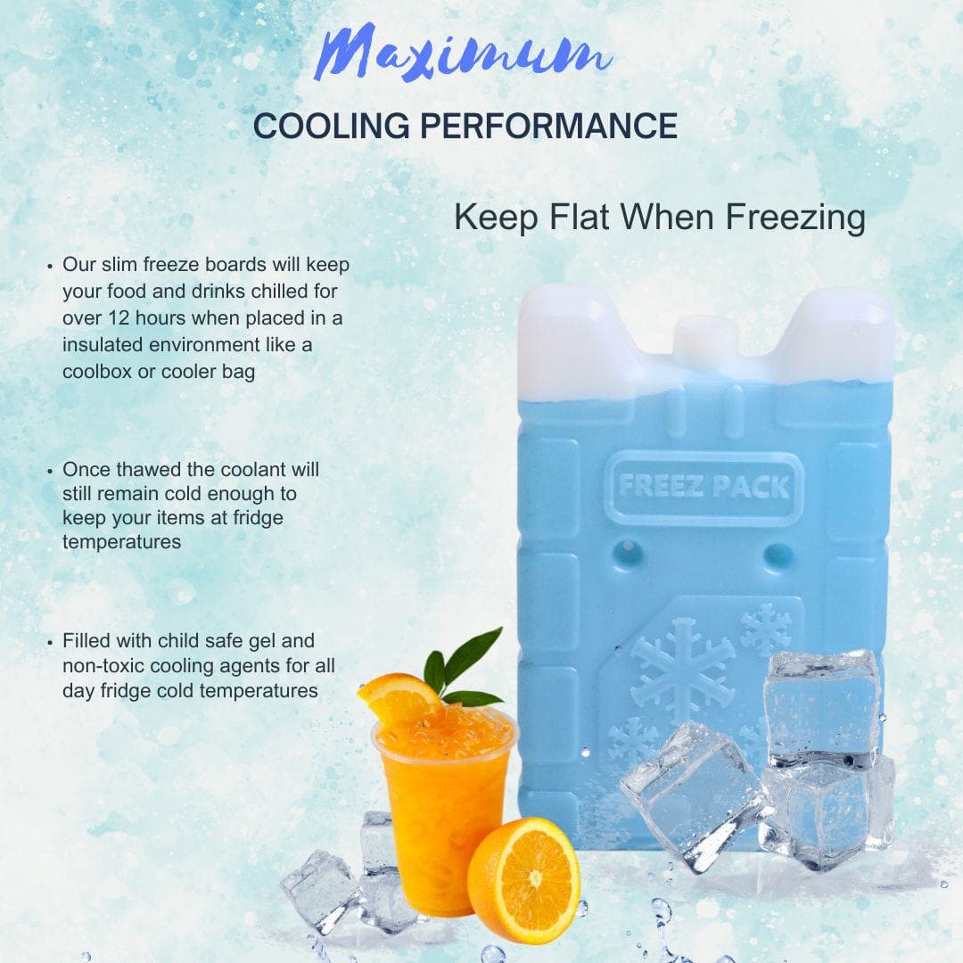 BlueGuard 500ml Gel Freeze Board by KM Signee – reusable gel ice pack for cooler and lunch bags, image 9 of 11