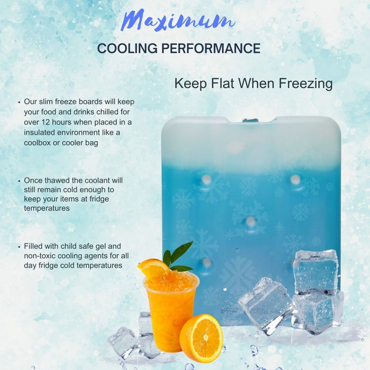 KM Signee Freeze Boards BlueGuard Gel Freeze Board