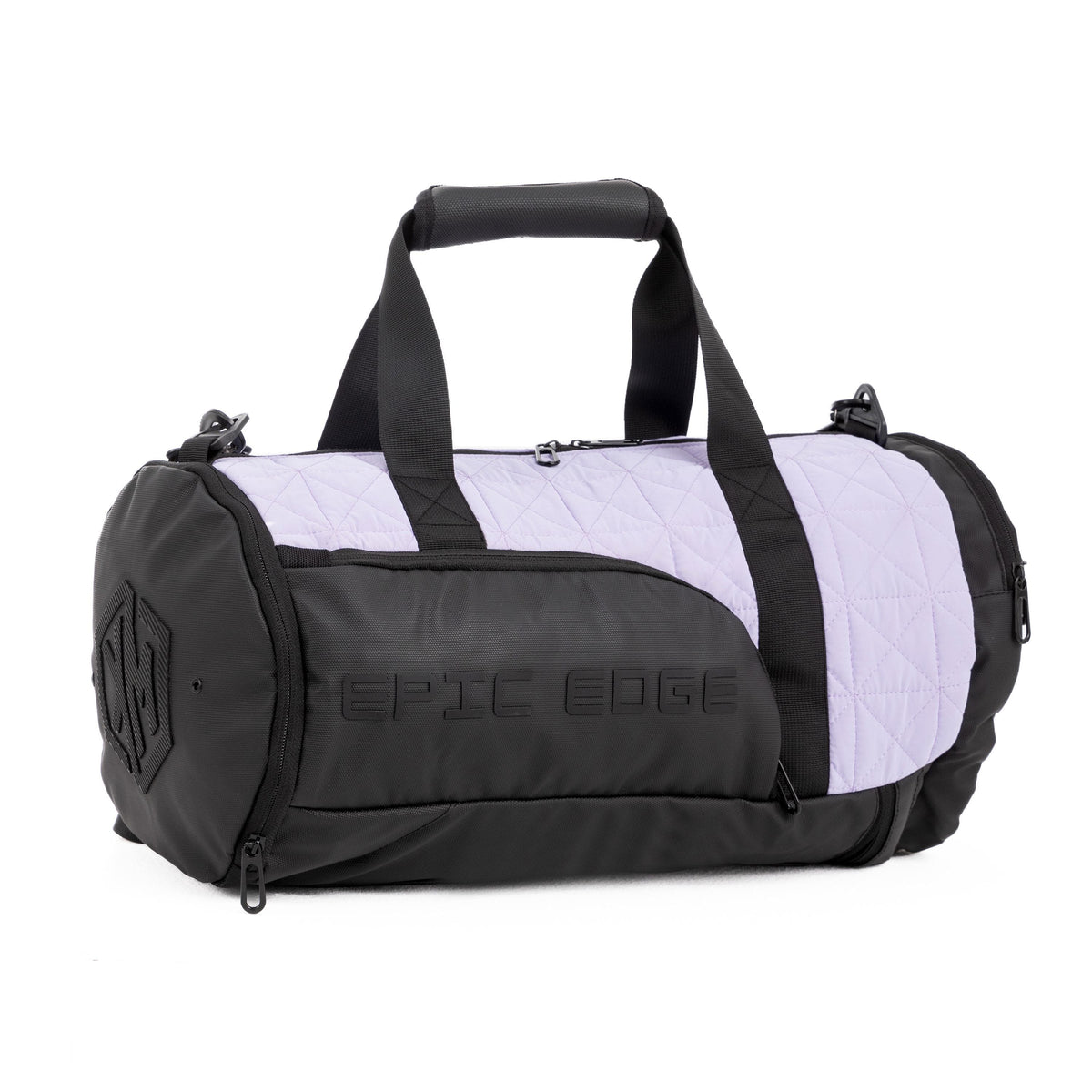 Lavender Lilac LuxePorter 3-in-1 Sport & Travel Bag by KM Signee – convertible backpack, duffle and shoulder bag, image 3 of 16