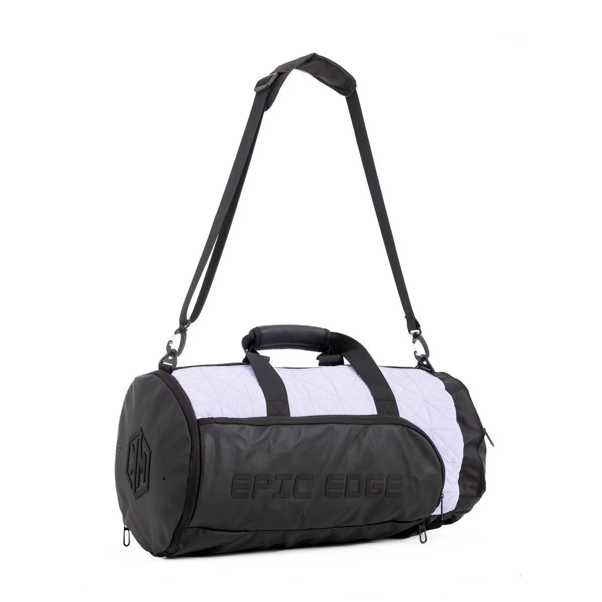 Lavender Lilac LuxePorter 3-in-1 Sport & Travel Bag by KM Signee – convertible backpack, duffle and shoulder bag, image 5 of 16