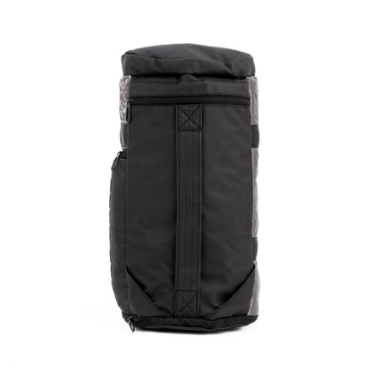 Metallic Grey LuxePorter 3-in-1 Sport & Travel Bag by KM Signee – convertible backpack, duffle and shoulder bag, image 11 of 16