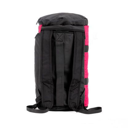 Pink LuxePorter 3-in-1 Sport & Travel Bag by KM Signee – convertible backpack, duffle and shoulder bag, image 6 of 17