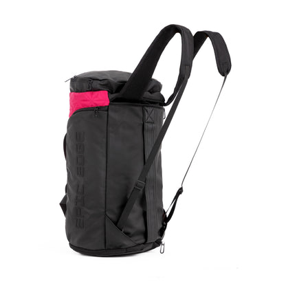 Pink LuxePorter 3-in-1 Sport & Travel Bag by KM Signee – convertible backpack, duffle and shoulder bag, image 5 of 17