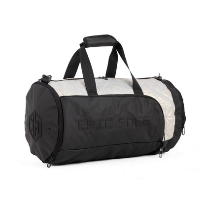 White Pearls LuxePorter 3-in-1 Sport & Travel Bag by KM Signee – convertible backpack, duffle and shoulder bag, image 2 of 16