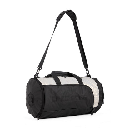 White Pearls LuxePorter 3-in-1 Sport & Travel Bag by KM Signee – convertible backpack, duffle and shoulder bag, image 10 of 16