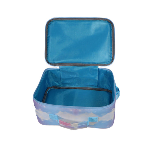 KM Signee Lunch bag Fairy Princess Lunch Bag & Pencil Case Set for Kids, 7 Liter