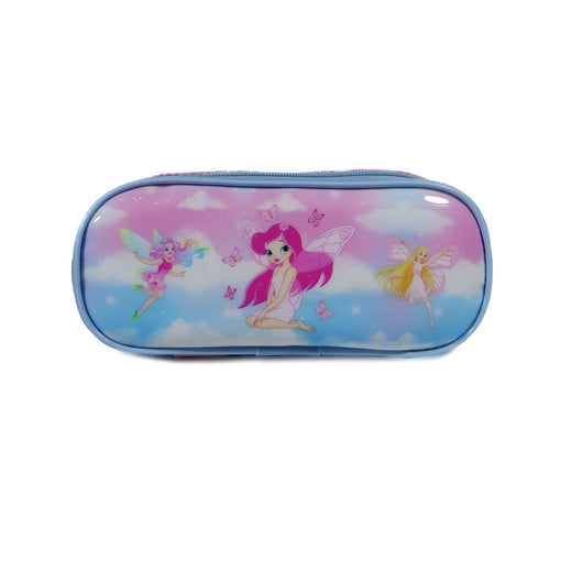 KM Signee Lunch bag Fairy Princess Lunch Bag & Pencil Case Set for Kids, 7 Liter