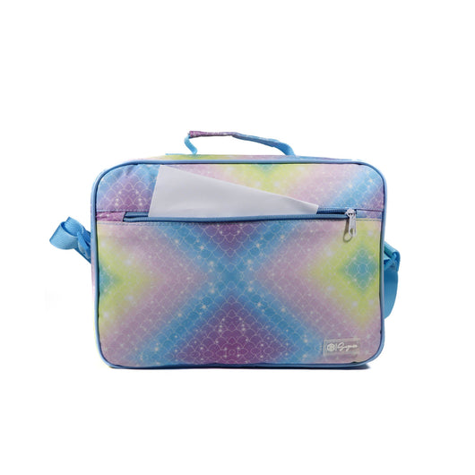 KM Signee Lunch bag Mermaid princess Lunch Bag & Pencil Case Set for Kids, 7 Liter