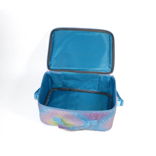 KM Signee Lunch bag Mermaid princess Lunch Bag & Pencil Case Set for Kids, 7 Liter