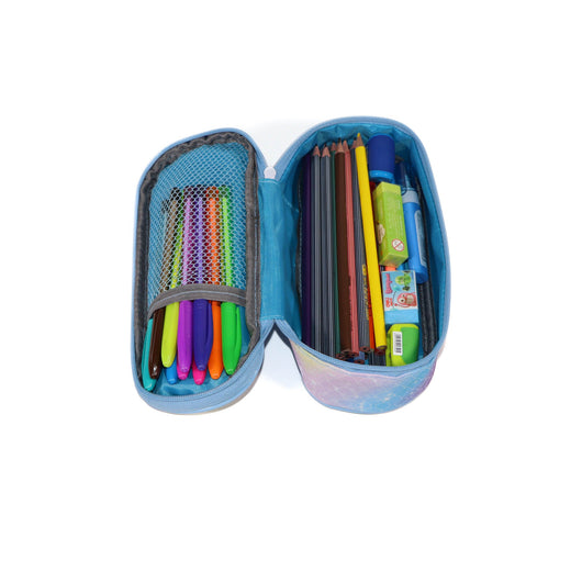 KM Signee Lunch bag Mermaid princess Lunch Bag & Pencil Case Set for Kids, 7 Liter