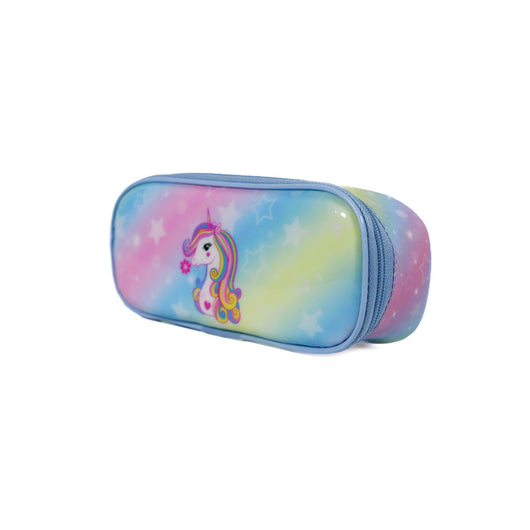 KM Signee Lunch bag Unicorn Lunch Bag & Pencil Case Set for Kids, 7 Liter