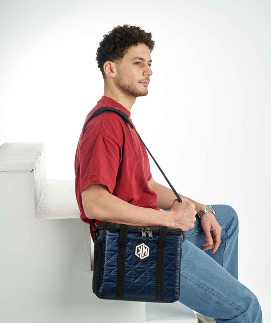 KM Signee Solid Bags Dark Blue