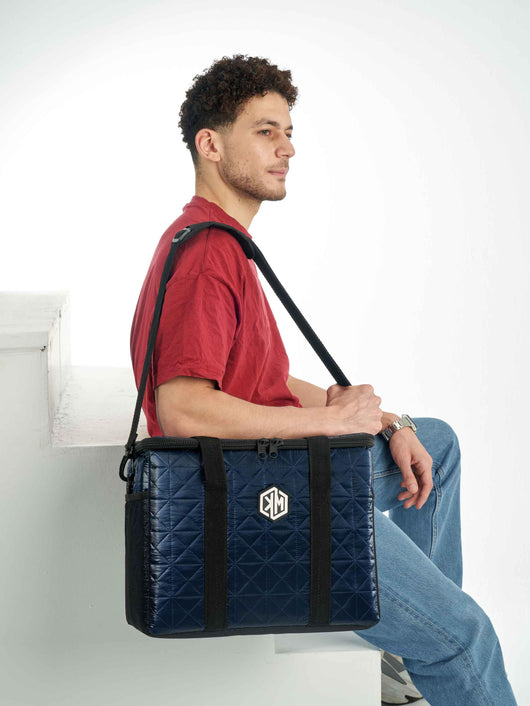 KM Signee Solid Bags Dark Blue