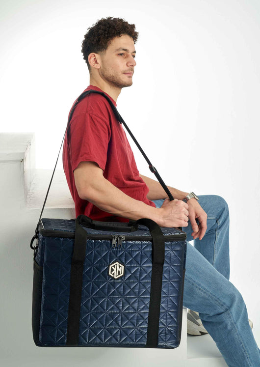 KM Signee Solid Bags Dark Blue