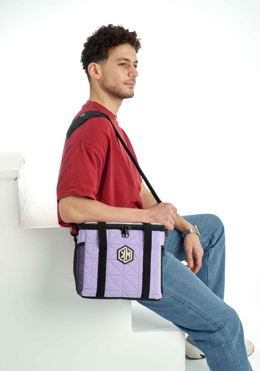 KM Signee Solid Bags Matte Lavender Lilac