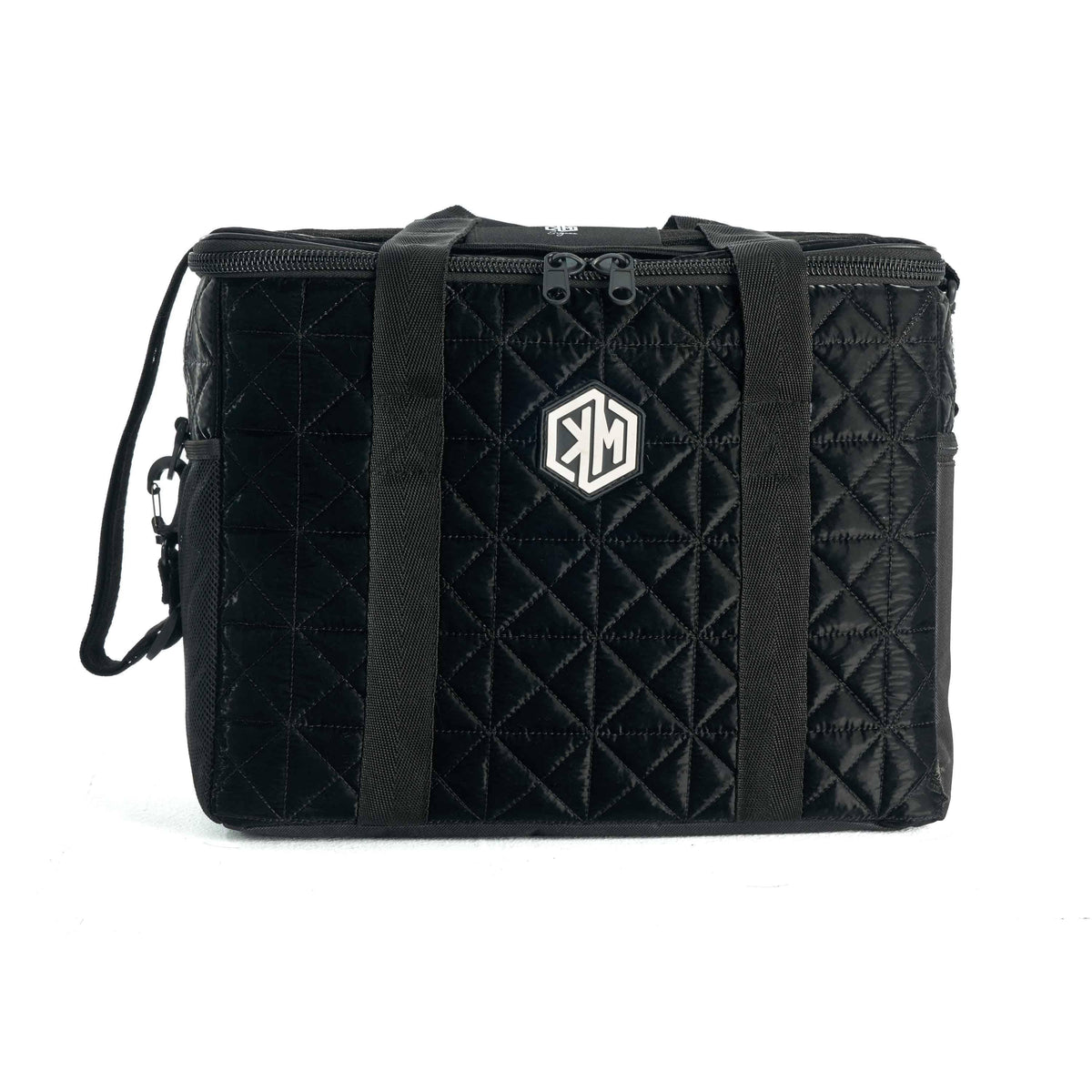 Onyx Black Thermal Bag by KM Signee – insulated hot and cold lunch bag, image 3 of 13