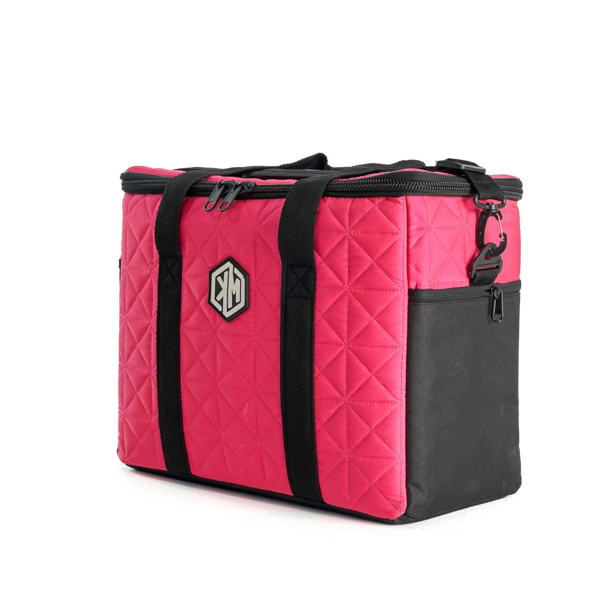 Rosy Pink Thermal Bag by KM Signee – insulated hot and cold lunch bag, image 4 of 10