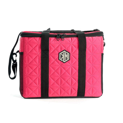 Rosy Pink Thermal Bag by KM Signee – insulated hot and cold lunch bag, image 3 of 10