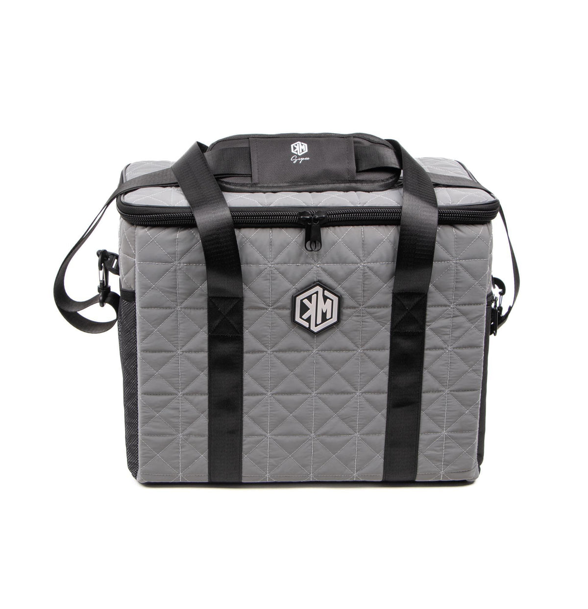 Steel Grey Thermal Bag by KM Signee – insulated hot and cold lunch bag, image 7 of 8